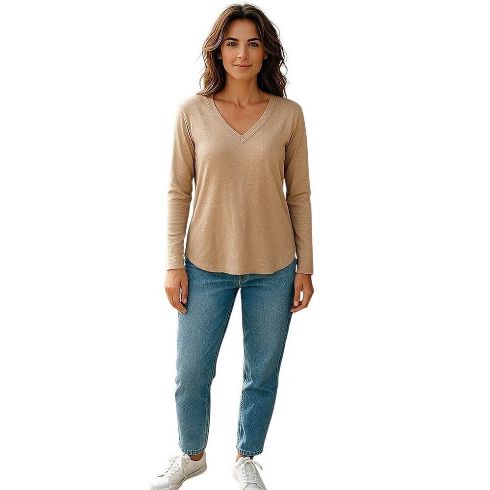 Lauren Ralph Lauren Pullover - Women's V-Neck Sweater - Timeless Knit Fashion